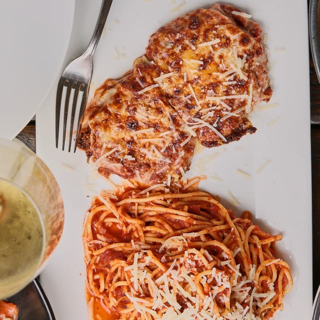 Eggplant Parmesan.