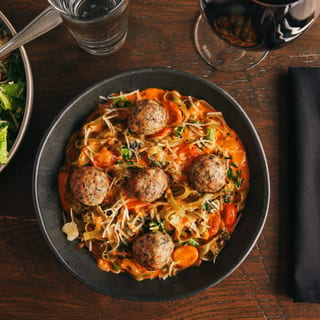 Duck + Capocollo Meatball Pasta