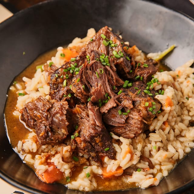 Braised Beef Cheek.